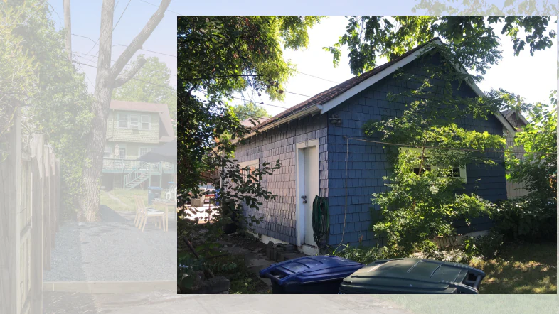 Additional Dwelling Unit at Gallatin St NW — before 2