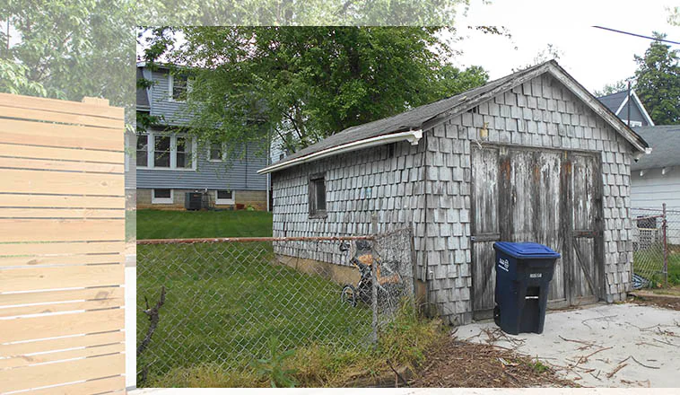 Additional Dwelling Unit from Garage to Studio — before 1
