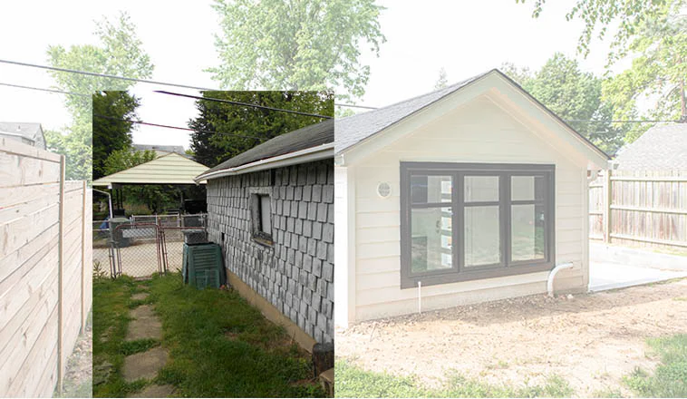 Additional Dwelling Unit from Garage to Studio — before 3