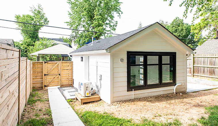 Additional Dwelling Unit from Garage to Studio — after 3