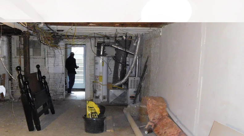Additional Dwelling Unit on Irving St NW — before 2