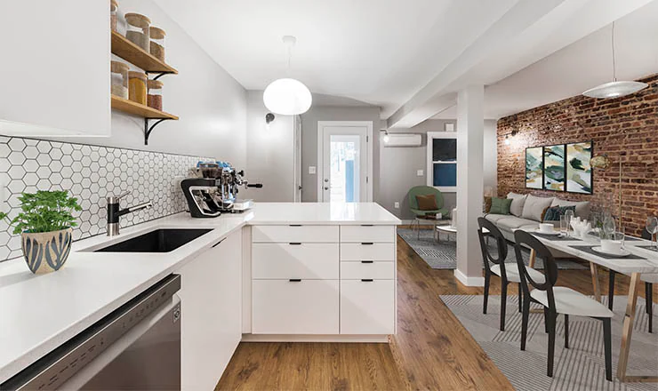Additional Dwelling Unit on Irving St NW — after 1