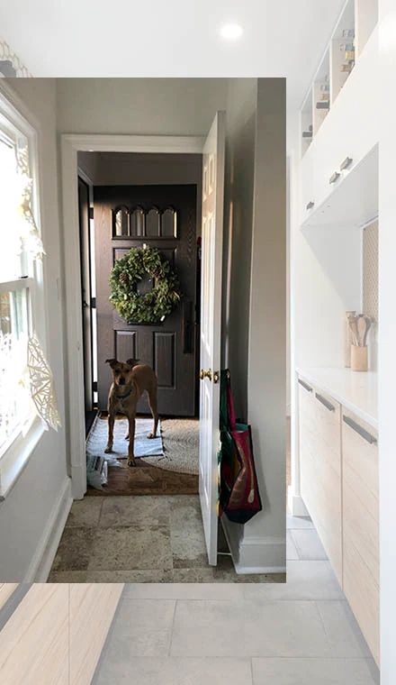 Kitchen Renovation at Townhouse, DC — before 2