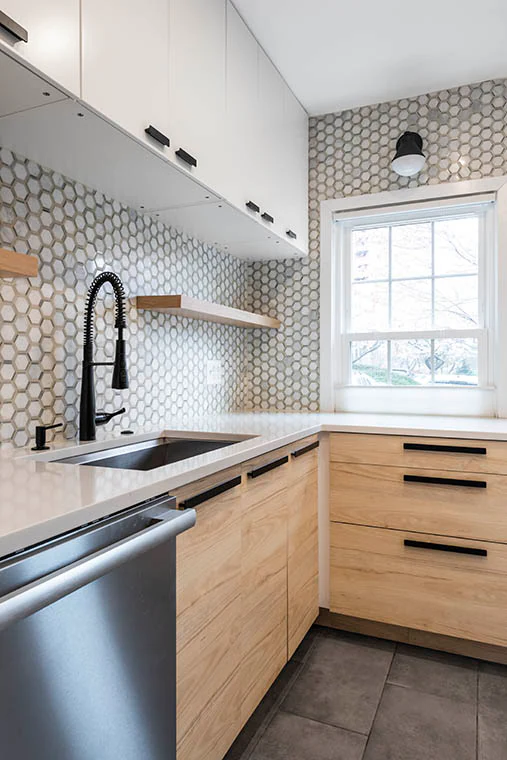 Kitchen Renovation at Townhouse, DC — detail 1
