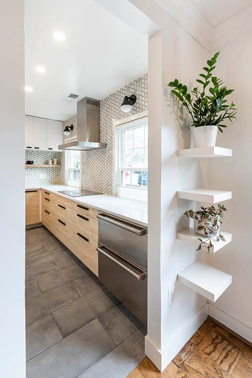 Kitchen Renovation at Townhouse, DC — detail 3
