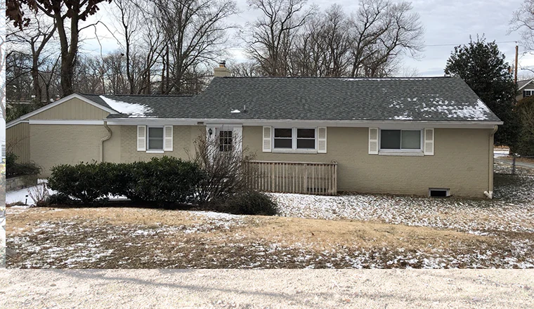 Residential Addition in Bethesda, MD — before 2